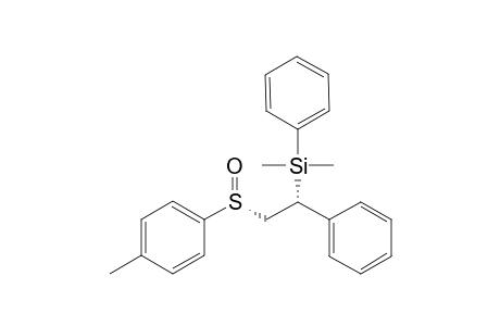 (-)-(R(c),R(s))-2-(dimethylphenylsilyl)-2-phenylethyl p-tolyl sulfoxide