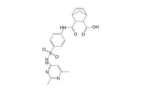 3-[(4-{[(2,6-dimethyl-4-pyrimidinyl)amino]sulfonyl}anilino)carbonyl]bicyclo[2.2.1]hept-5-ene-2-carboxylic acid