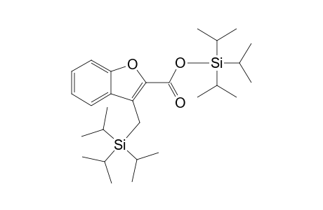 Triisopropylsilyl 3-(triisopropylsilylmethyl)benzofuran-2-carboxylate