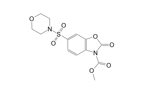 3(2H)-benzoxazolecarboxylic acid, 6-(4-morpholinylsulfonyl)-2-oxo-,methyl ester