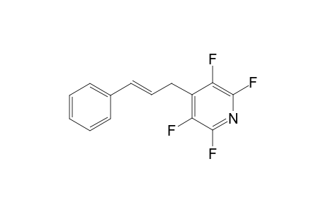 4-Cinnamyl-2,3,5,6-tetrafluoropyridine