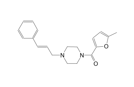 1-(5-methyl-2-furoyl)-4-[(2E)-3-phenyl-2-propenyl]piperazine