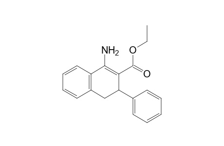 1-amino-3-phenyl-3,4-dihydronaphthalene-2-carboxylic acid ethyl ester
