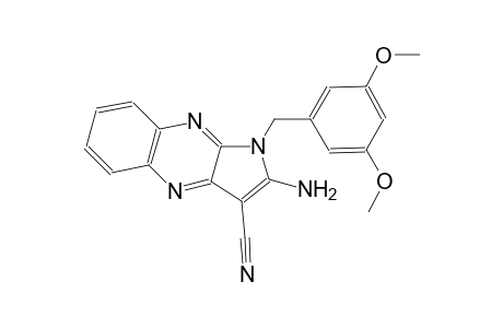 2-amino-1-(3,5-dimethoxybenzyl)-1H-pyrrolo[2,3-b]quinoxaline-3-carbonitrile