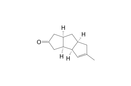 (3a.alpha.,3b.alpha.,6a.alpha.,7a.alpha.)-1,3,3a,3b,6,6a,7,7a-Octahydro-5-methyl-2H-cyclopenta[a]pentalen-2-one