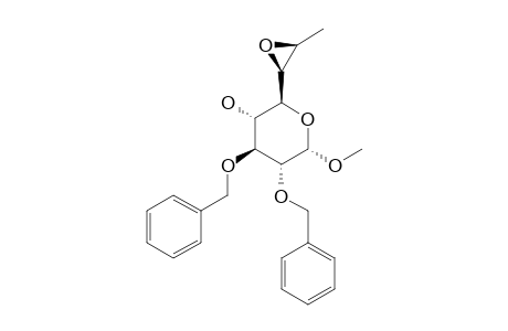 METHYL-6,7-ANHYDRO-2,3-DI-O-BENZYL-8-DEOXY-ALPHA-D-THREO-D-GLUCO-OCTOPYRANOSIDE