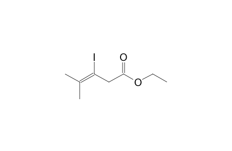 Ethyl 4-methyl-3-iodo-3-pentenoate