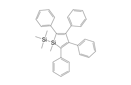 1-METHYL-1-TRIMETHYLSILYL-1-SILOLE;[ME3SIMESIC4PH4]