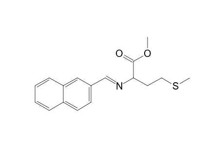 Methyl (2E)-N-(2-naphthylmethylene)methionate