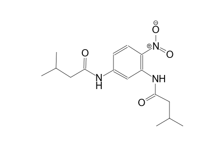 3-methyl-N-{3-[(3-methylbutanoyl)amino]-4-nitrophenyl}butanamide