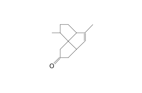 2,9b-Dimethyl-tricyclo(6.3.0.0/4,8/)undec-2-en-6-one