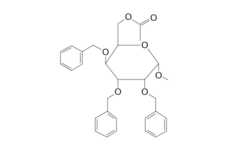 Methyl 6-O-acetyl-2,3,4-tri-O-benzylhexopyranoside