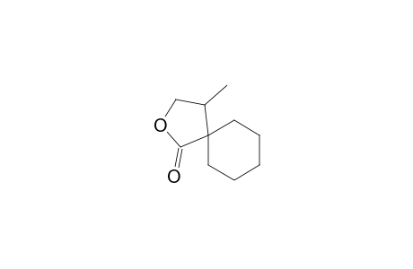 2-Oxaspiro[4.5]decan-1-one, 4-methyl-, (-)-