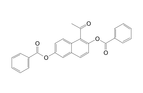 1-Acetyl-6-(benzoyloxy)-2-naphthyl benzoate