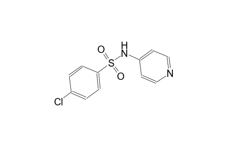 benzenesulfonamide, 4-chloro-N-(4-pyridinyl)-
