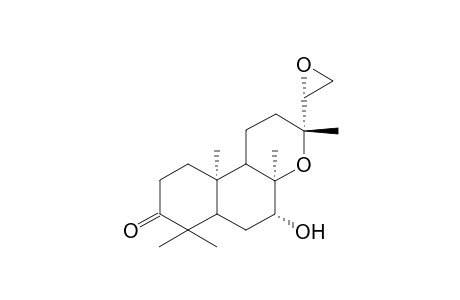 7.alpha.-Hydroxy-3-oxo-14R,15-epoxy-ent-13-epi-monoyl oxide