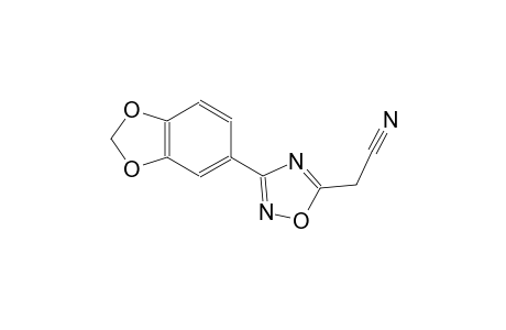 1,2,4-oxadiazole-5-acetonitrile, 3-(1,3-benzodioxol-5-yl)-