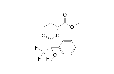 methyl (2R)-3-methyl-2-[(2R)-3,3,3-trifluoro-2-methoxy-2-phenyl-propanoyl]oxy-butanoate