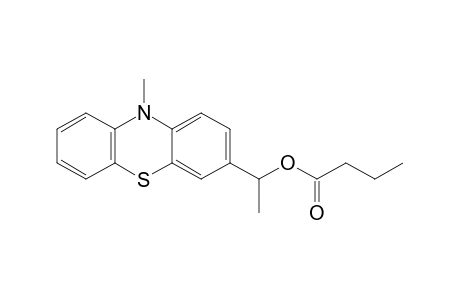 1-(10-Methyl-10H-phenothiazin-3-yl)ethyl butyrate