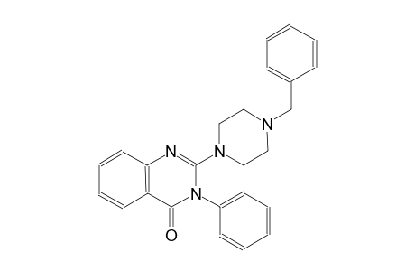 4(3H)-quinazolinone, 3-phenyl-2-[4-(phenylmethyl)-1-piperazinyl]-