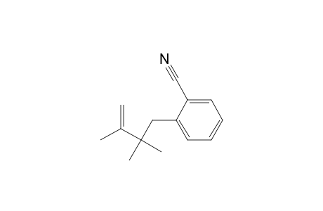 2,3,3-Trimethyl-4-(2-cyanophenyl)-1-butene