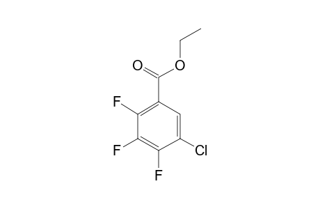 5-CHLORO-2,3,4-TRIFLUOROBENZOIC-ACID-ETHYLESTER