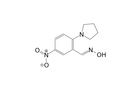 5-nitro-2-(1-pyrrolidinyl)benzaldehyde oxime