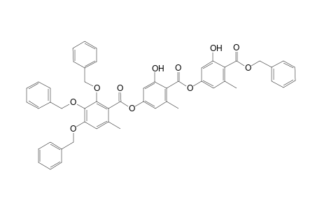 Benzyl 2,4-di-(O-benzyl)-3-benzyloxygyrophorate