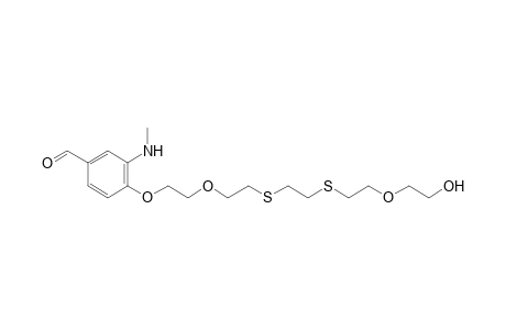 1-[2'-(Methylamino)-4'-formylphenyl]-1,4,13-trioxa-7,10-dithia-15-hydroxypentadecane