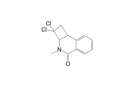 Cyclobut[c]isoquinolin-4(2H)-one, 2,2-dichloro-1,2a,3,8b-tetrahydro-3-methyl-
