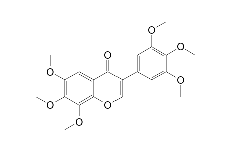 6,7,8,3',4',5'-HEXAMETHOXYISOFLAVONE