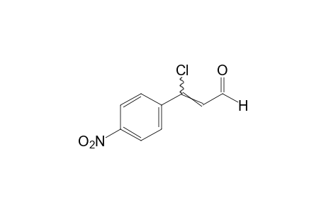beta-CHLORO-p-NITROCINNAMALDEHYDE