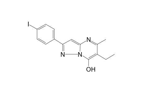 6-Ethyl-2-(4-iodo-phenyl)-5-methyl-pyrazolo[1,5-a]pyrimidin-7-ol
