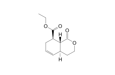 Ethyl (4aS*,8R*,8aR*)-1-oxo-3,4,4a,7,8,8a-hexahydro-1Hisochromene-8-carboxylate