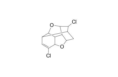 3,2,5-[1]Propanyl[3]ylidene-2H-furo[4,3,2-cd]benzofuran, 7,10-dichloro-2a,3,4a,5,7a,7b-hexahydro-, (2.alpha.,2a.beta.,3.alpha.,4a.beta.,5.alpha.,7a.beta.,7b.beta.,8S*,1 0S*)-