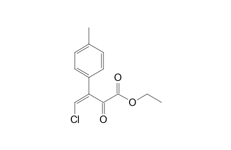 Ethyl (Z)-4-chloro-3-p-tolyl-2-oxo-3-butenoate