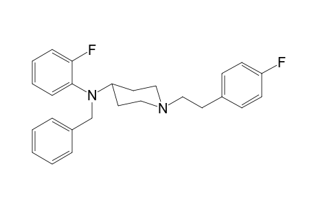 N-Benzyl-N-2-fluorophenyl-1-[2-(4-fluorophenyl)ethyl]piperidin-4-amine