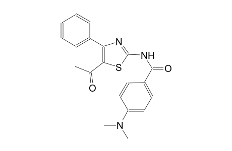 benzamide, N-(5-acetyl-4-phenyl-2-thiazolyl)-4-(dimethylamino)-