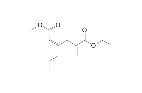 (Z)-6-ethyl 1-methyl 5-methylene-3-propylhex-2-enedioate