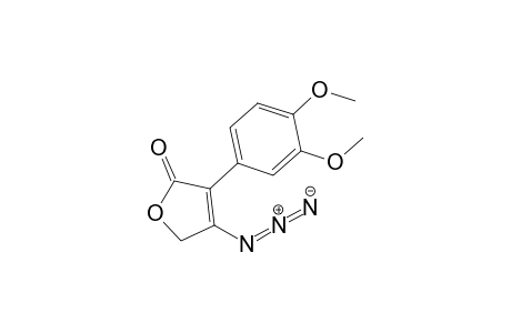 3-Azido-4-(3,4-dimethoxyphenyl)-2H-furan-5-one