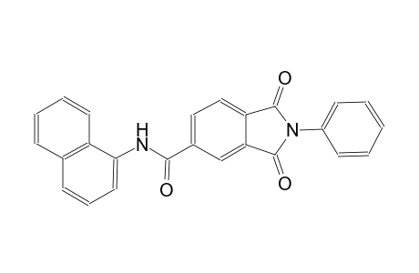 1H-isoindole-5-carboxamide, 2,3-dihydro-N-(1-naphthalenyl)-1,3-dioxo-2-phenyl-