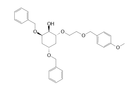 (+-)-2,4-Di-O-benzyl-6-O-[2(p-(methoxybenzyloxy)ethyl]cyclohexane-1,2,4,6-tetraol
