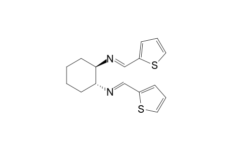 (1R,2R)-N,N'-Bis(thiophen-2-ylmethylene)cyclohexane-1,2-diamine