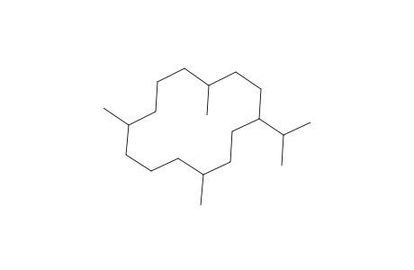 Cyclotetradecane, 1,7,11-trimethyl-4-(1-methylethyl)-