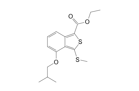 4-(2-Methylpropoxy)-3-(methylthio)-2-benzothiophene-1-carboxylic acid ethyl ester