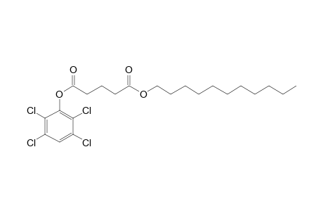 Glutaric acid, 2,3,5,6-tetrachlorophenyl undecyl ester