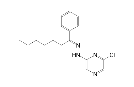 (1E)-1-phenyl-1-heptanone (6-chloro-2-pyrazinyl)hydrazone