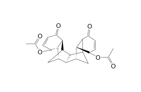 (1.alpha.,2.alpha.,3.alpha.,4.beta.,9.beta.,10.alpha.,11.alpha.,12.alpha.,13.beta.,18.beta.)-8,17{14}-Diacetoxyhexacyclo[10.6.1.1(3,10).0(2,11).0(4,9).0(13,18)]icosa-6,15-diene-5,14{17}-dione