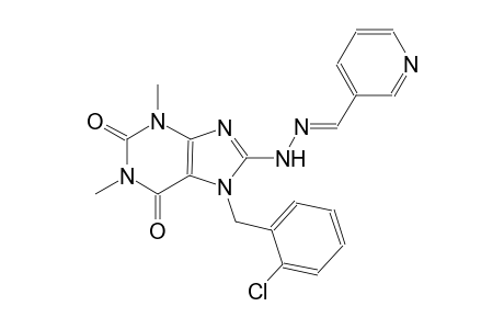 nicotinaldehyde [7-(2-chlorobenzyl)-1,3-dimethyl-2,6-dioxo-2,3,6,7-tetrahydro-1H-purin-8-yl]hydrazone