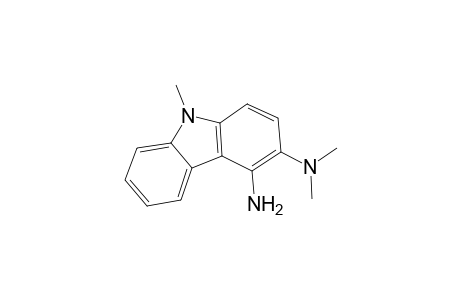 4-Amino-3-(N,N-dimethylamino)-9-methylcarbazole
